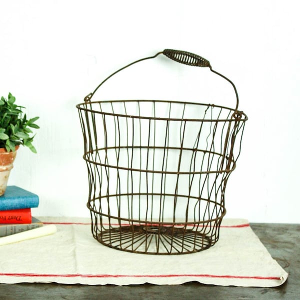 Wire Basket Towel Holder Etsy