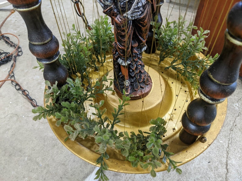 Vintage Rain Lamp Large Oil Rain Lamp Mid Century Lamp Etsy