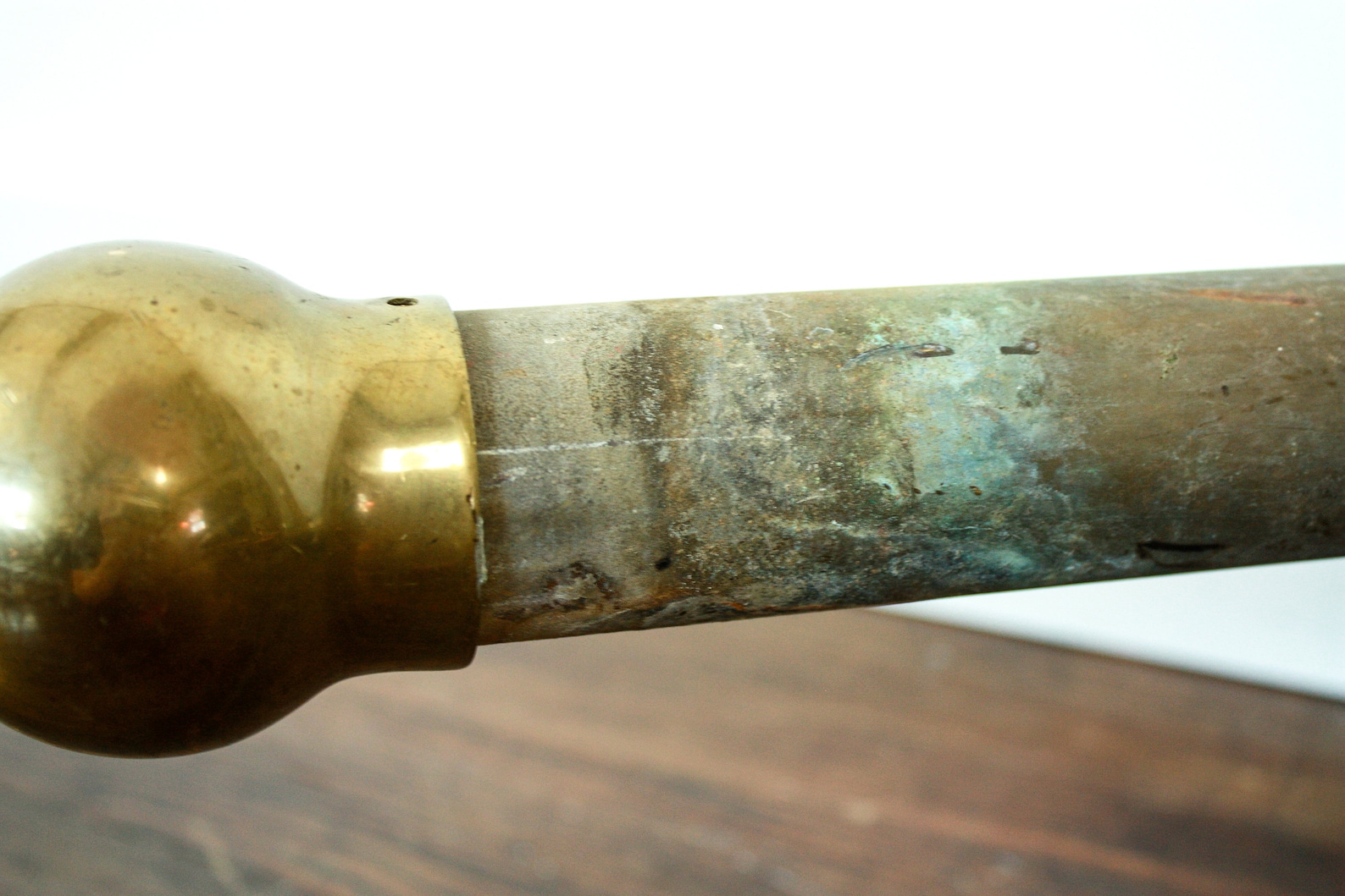 1800s Vintage Brass Foot Rail Complete Set Industrial Foot Etsy