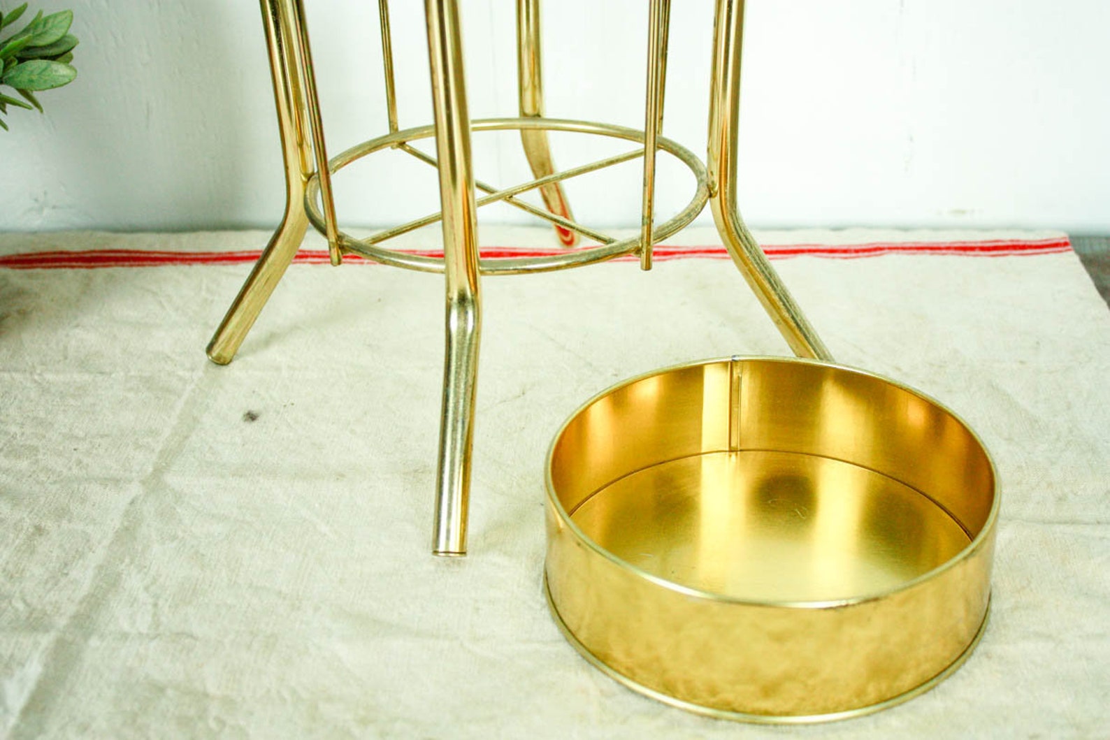 Vintage Metal Umbrella Stand Mid Century Umbrella Stand for Etsy