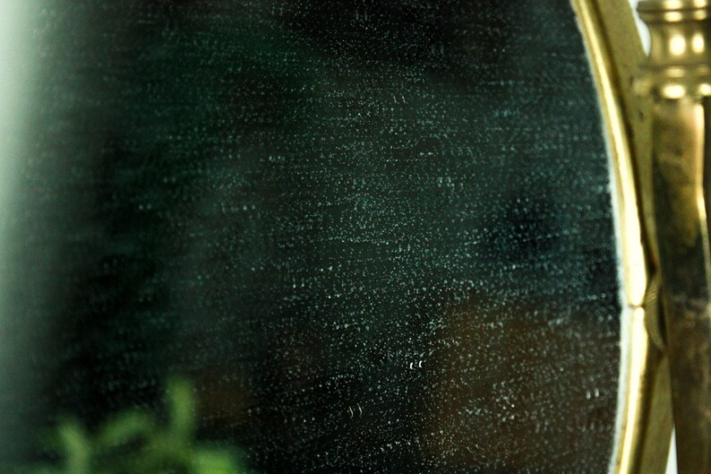 Vintage Bathroom Mirror for Vanities Pedestal Mirror Vintage Etsy