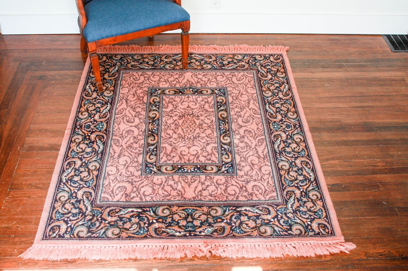Mid Century Rug 4 X 6 Area Vintage Persian Image 0
