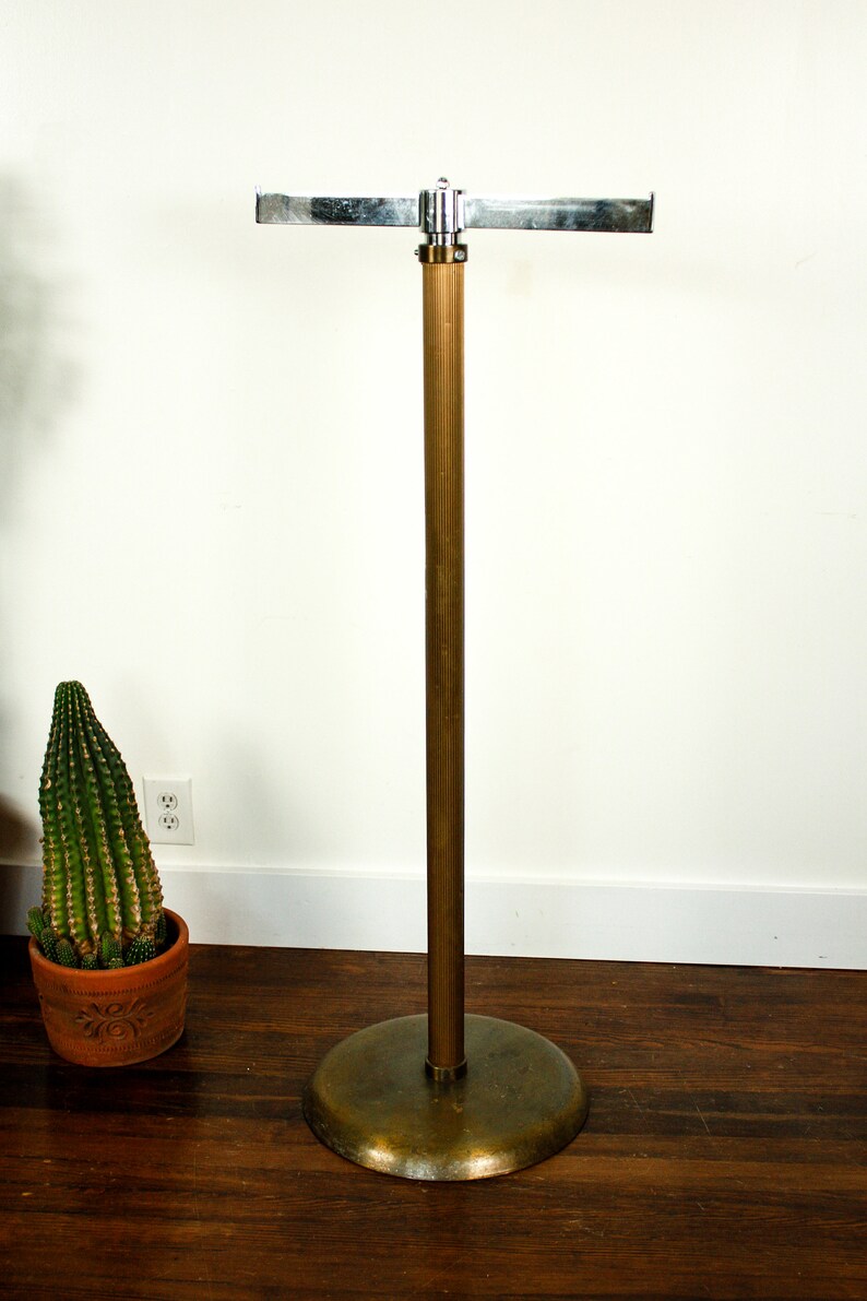 Vintage Metal Clothes Rack Industrial Clothing Rack Stand Etsy