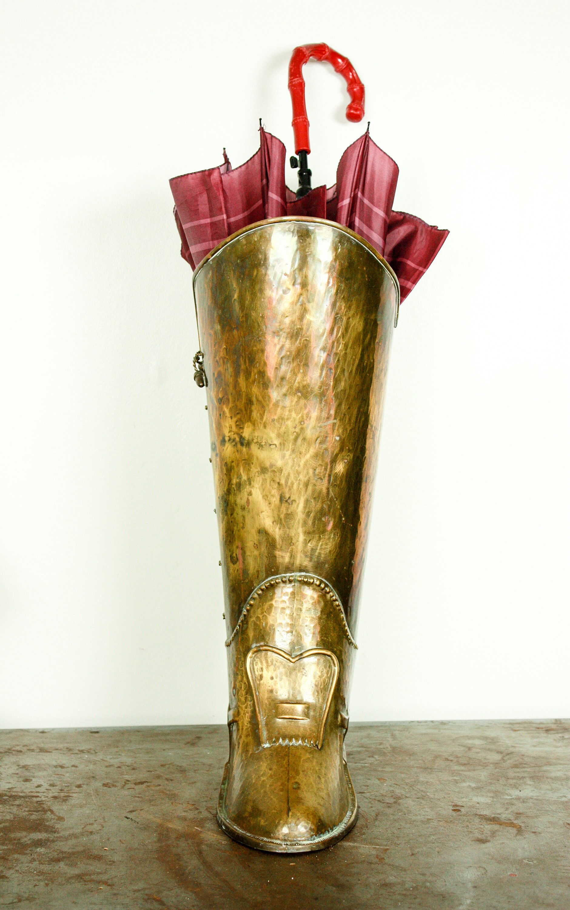 Vintage Brass Umbrella Holder Stand Vintage Umbrella Holder Etsy