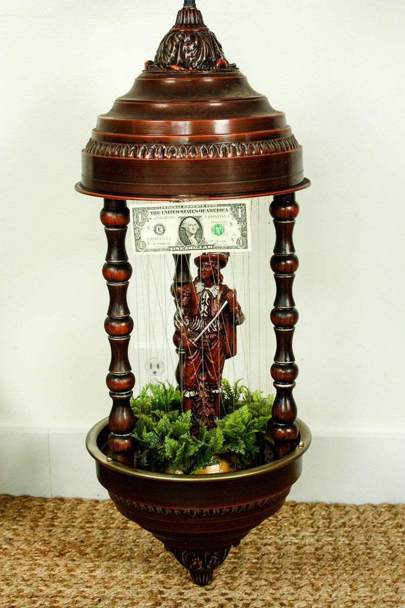 Vintage Rain Lamp Large Oil Rain Lamp Mid Century Lamp Etsy