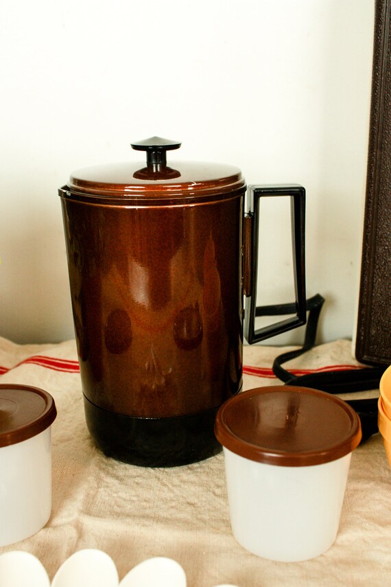 Vintage Coffee Maker, Travel Coffee Maker, Camping Coffee Maker Set, Electric  Coffee Percolator, Electric Coffee Pot, Small Coffee Pot 1911 