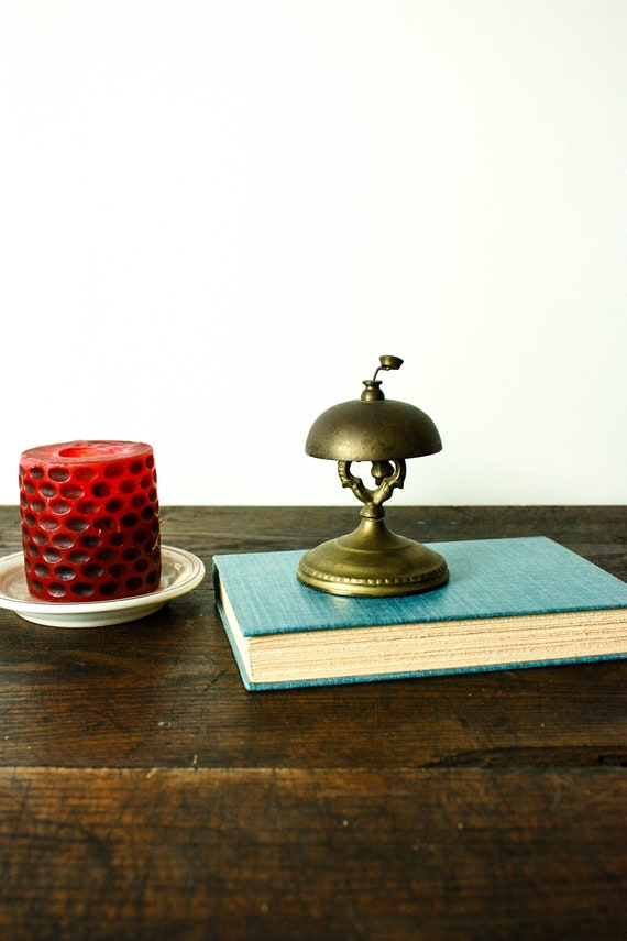antique hotel desk bell