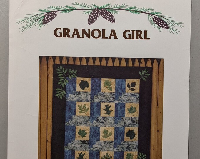Arboretum Quilt Pattern by Granola Girl, Botanical Quilt Pattern