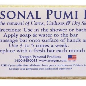 Natural Callus Remover - Pumice - The Personal Pumi Bar