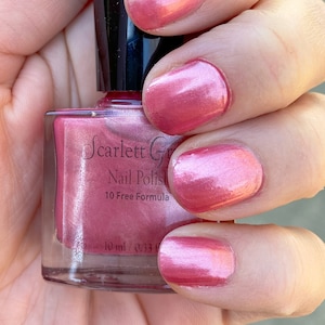 Grace - Rose Gold Nail Polish - Pink Nail Color