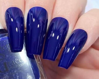 Blue Your Chances - Cobalt Blue Nail Polish  - Vegan - Cruelty-free