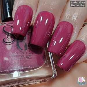 Bad Heir Day - Mauve Nail Polish  - Vegan - Cruelty-free
