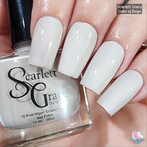 Duke of Beige - Light Beige Nail Polish - Cruelty-Free