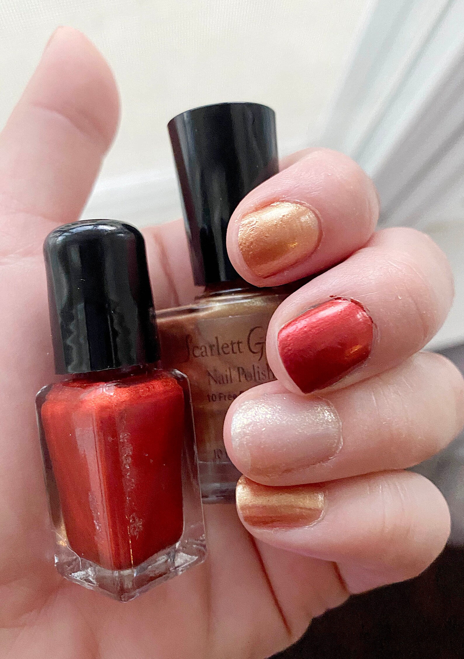Fall Cinnamon Nail Polish Red Nail Polish Etsy
