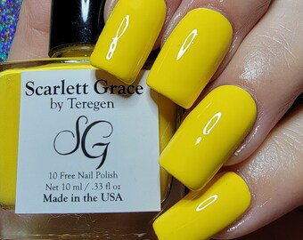 Merry Gold - Yellow Nail Polish  - Vegan  - Cruelty Free