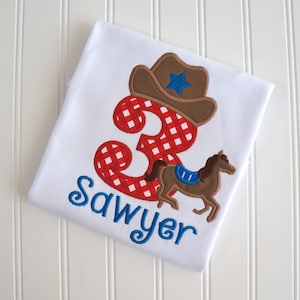 Cowboy Horse Shirt, Cowboy Birthday, Horse Birthday, Western Birthday, Country Birthday, Boy Horse Shirt, Cowboy Hat Birthday, Western Theme
