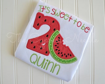 Watermelon Birthday Shirt, Watermelon Shirt, Watermelon Party, One in a Melon, Watermelon Outfit, Watermelon Baby, Custom Birthday Shirt