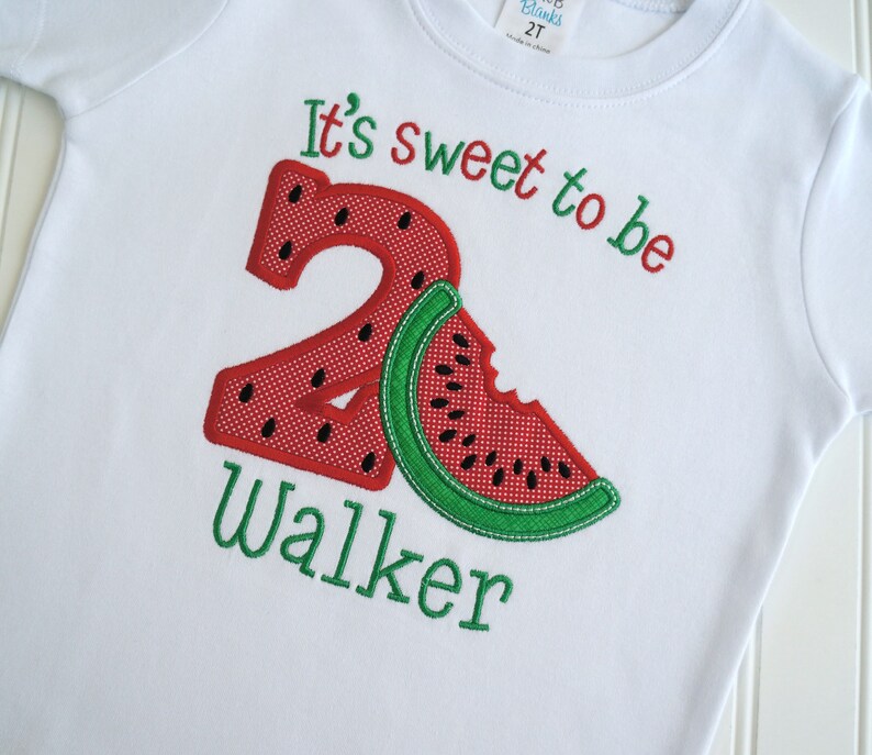Watermelon Birthday Watermelon Shirt Boy Watermelon Shirt Etsy