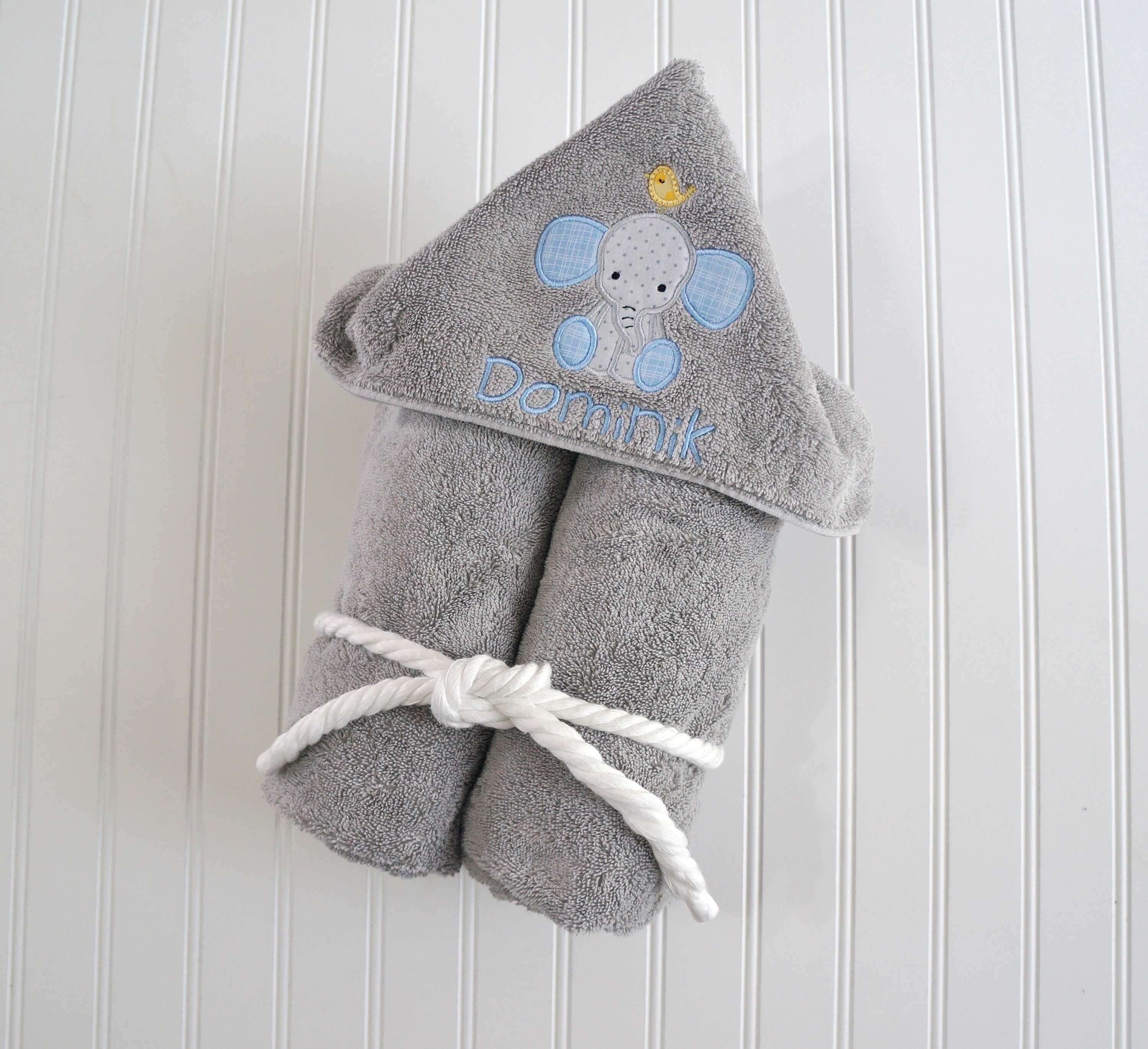 Elephant Baby Towel Elephant Towel Animal Baby Towel Etsy