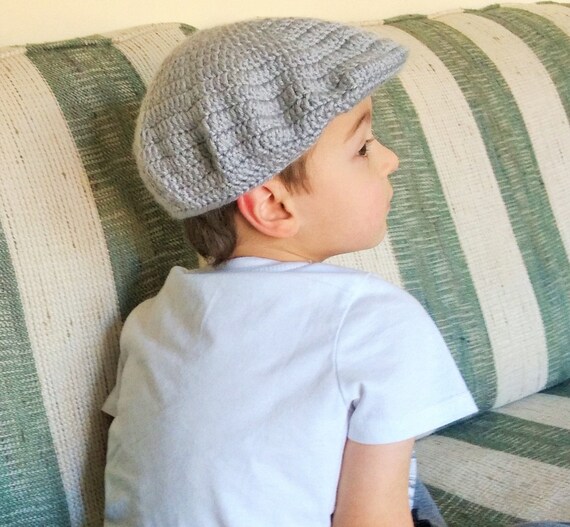 CROCHET PATTERN Little Boy's Golf Cap 
