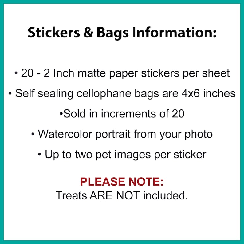 Custom Pet Wedding Favor Stickers and Bags, Personalized Doggie Bag Labels, Pet Photo Favors bild 5
