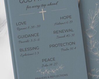Personalized Gift for Religious Person, Custom Christian Journal with Name, Prayer Journal Gift, Bible Verse Notebook, Faith Gift