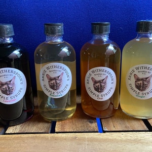 Annie Witherspoon&#39;s Simple Syrups in Chai, Ginger, Lavender & Rosemary