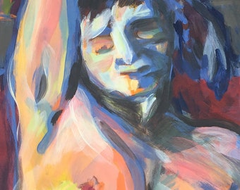Figure painting – Marianna Sleeps