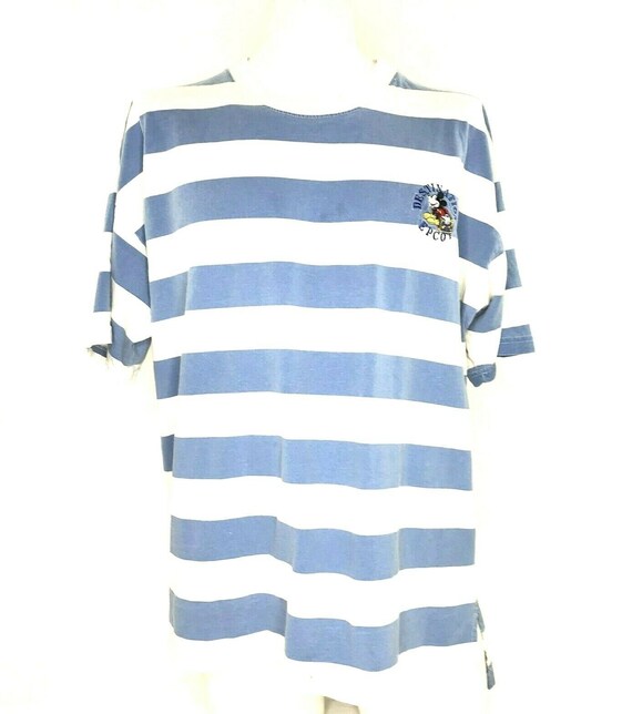 Mens Mickey Mouse Disney Epcot T Shirt Vaporwave S