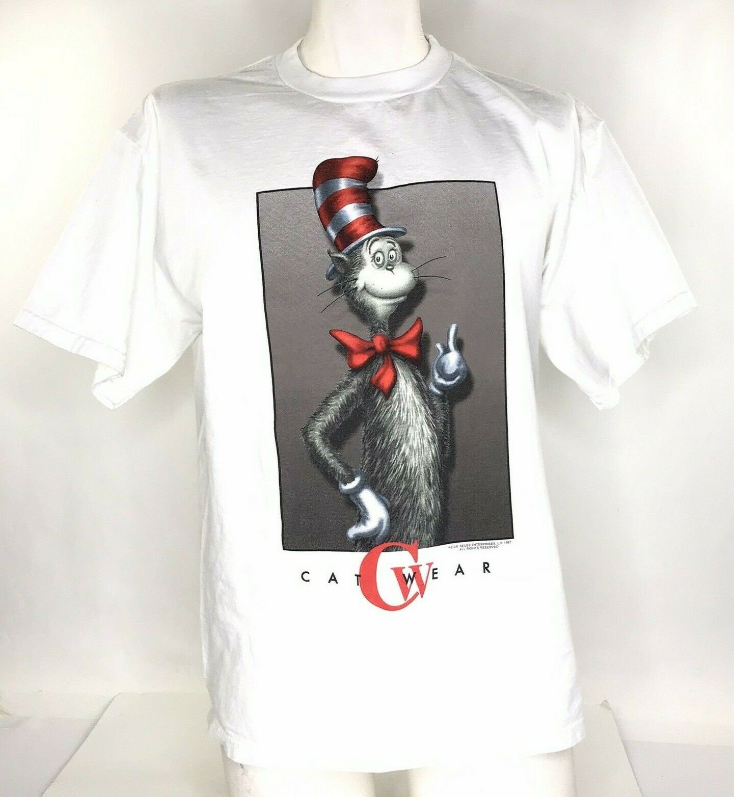Mens T Shirt Seuss Wear Dr Seuss Cat in 