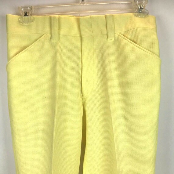 Sam Snead Mens Slacks Pants Flare Polyester Golf V