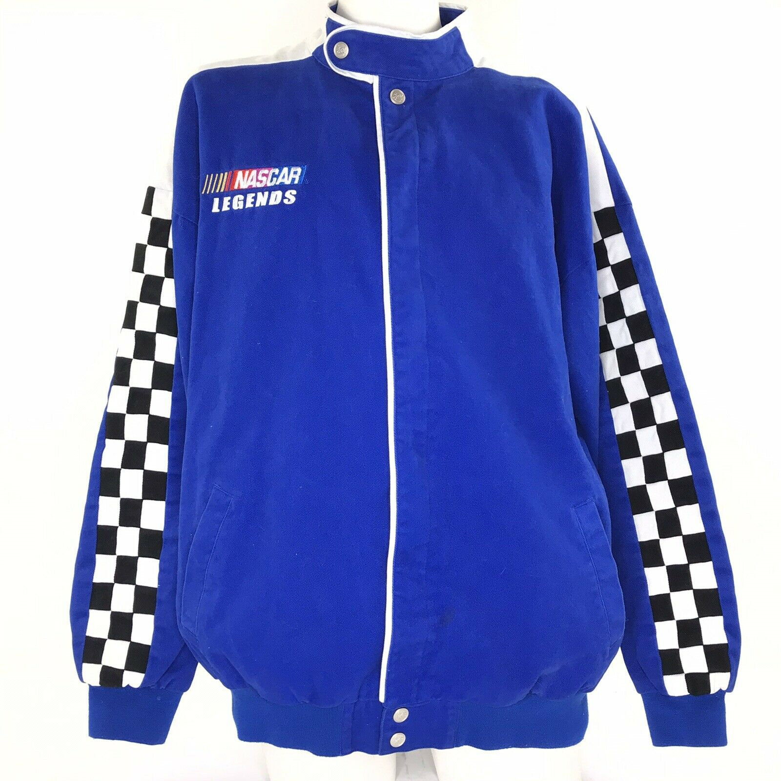 Vintage NASCAR Cropped Bomber Jacket – Deelish