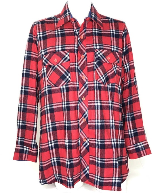 vintage 80s plaid k - Gem