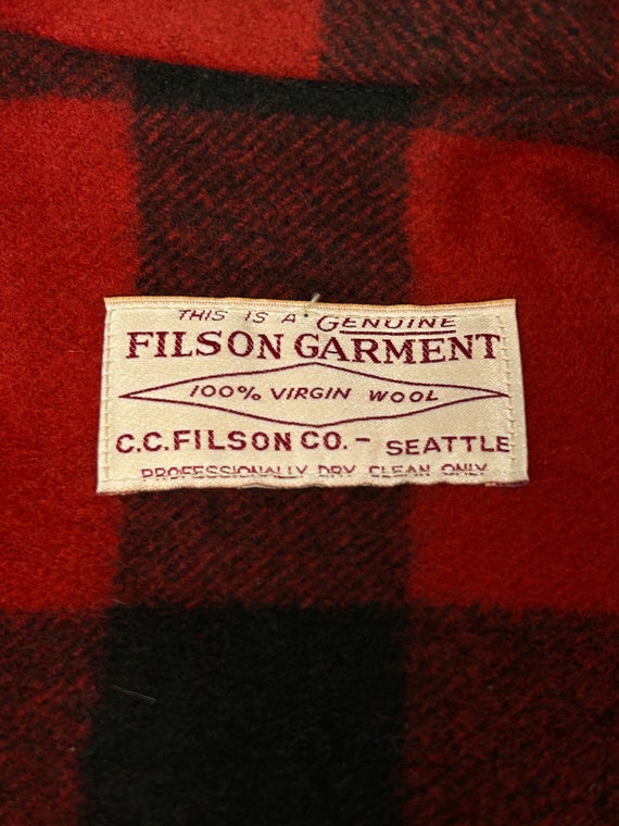 Filson Double Wool Mackinaw Cruiser Jacket Style … - image 9