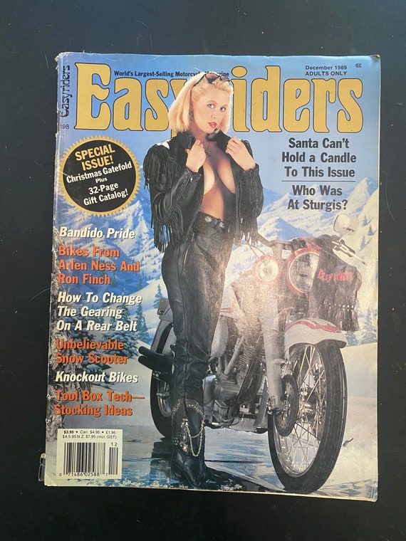 Easyriders Magazine December 1989 Original Issue Etsy