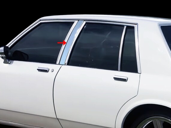 For 84 90 Chevy Caprice Sedan Polished Stainless Steel Chrome
