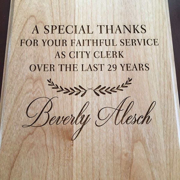 8" x 10"  Laser Engraved wood  Plaque, Custom Plaque,