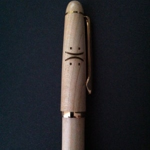 Personalized Laser Engraved Wood Pen - Etsy