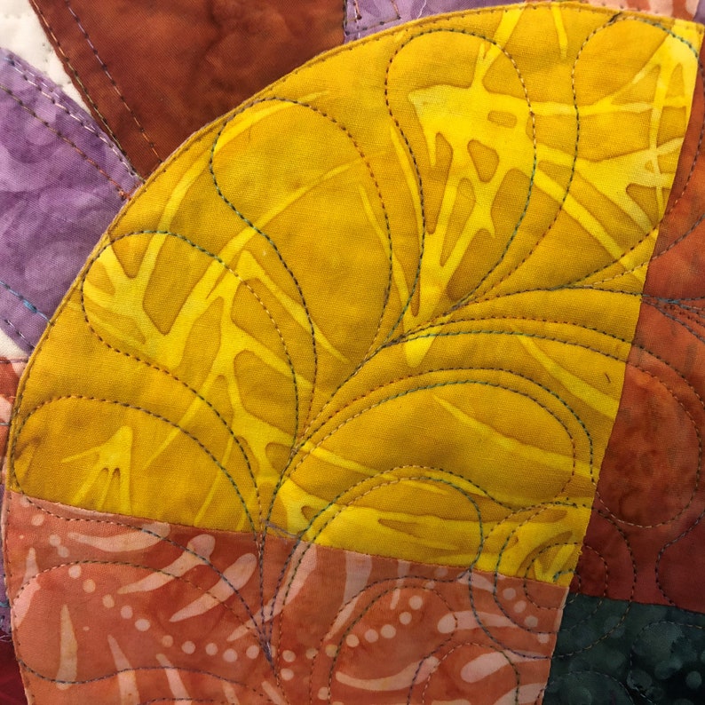 Sun in Living Color Wall Art Etsy