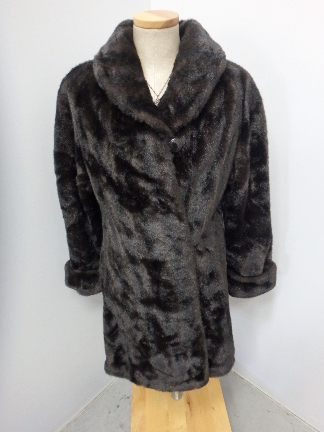 Novelti faux fur clearance coat