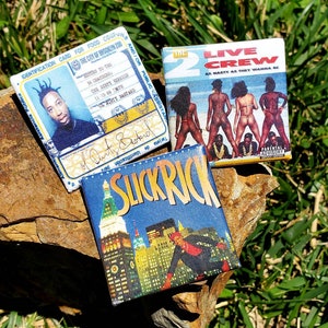 Album Cover Pin Set