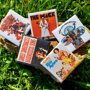 Blaxploitation Pin Set