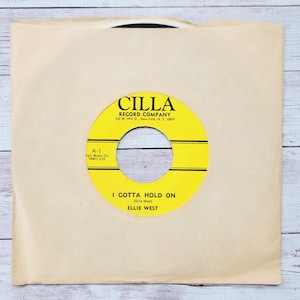 Disco a 45 giri di Ellie West