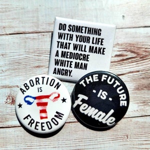 Feminist Pin Set