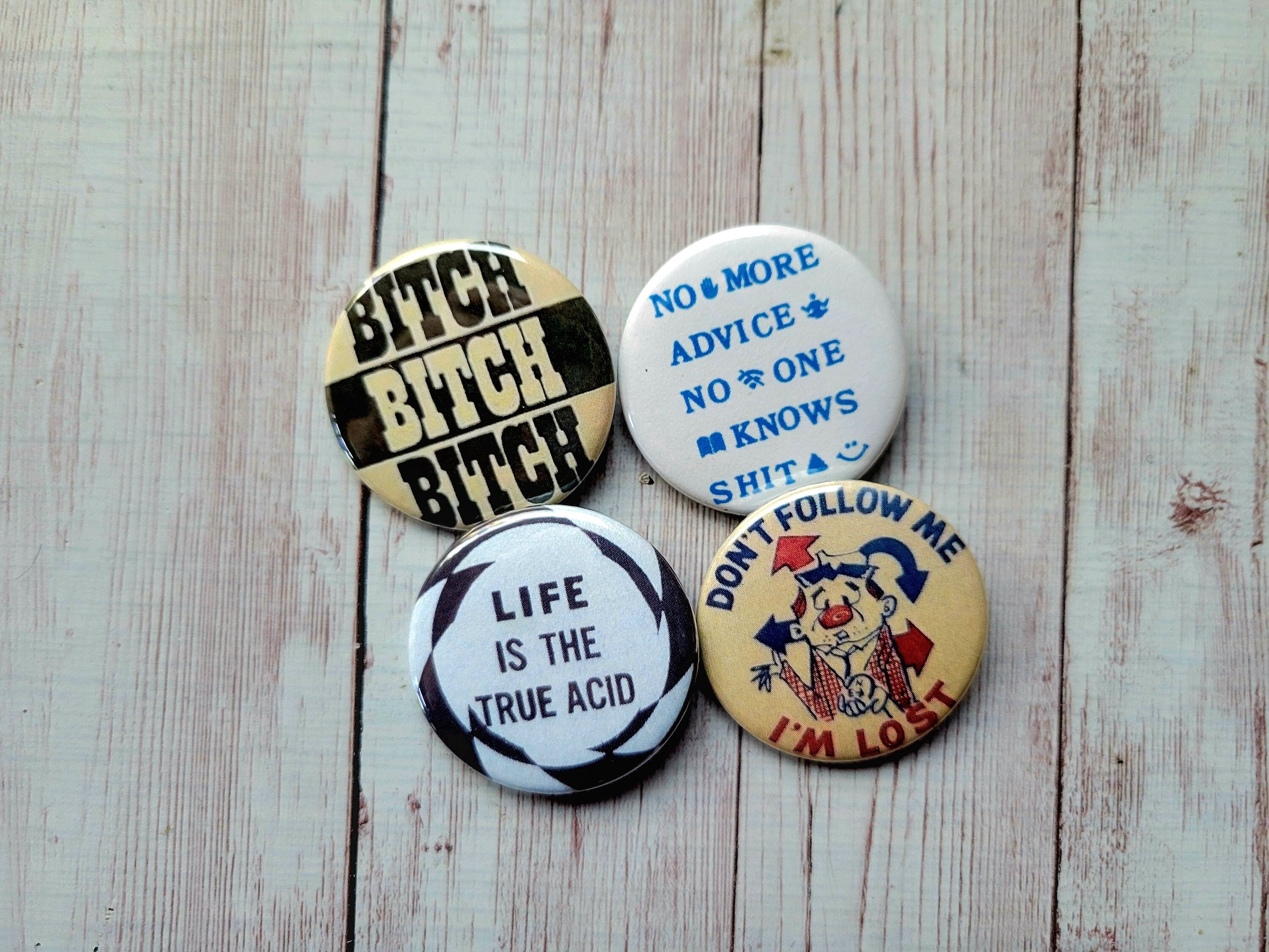 Vintage Style Pin Set