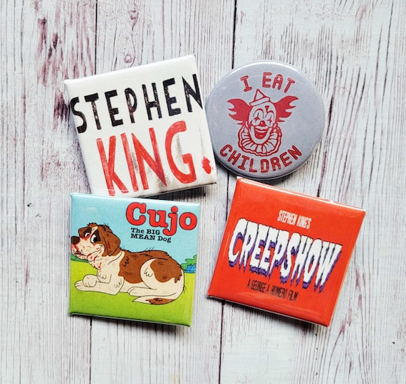 Stephen King Appreciation Pin Set