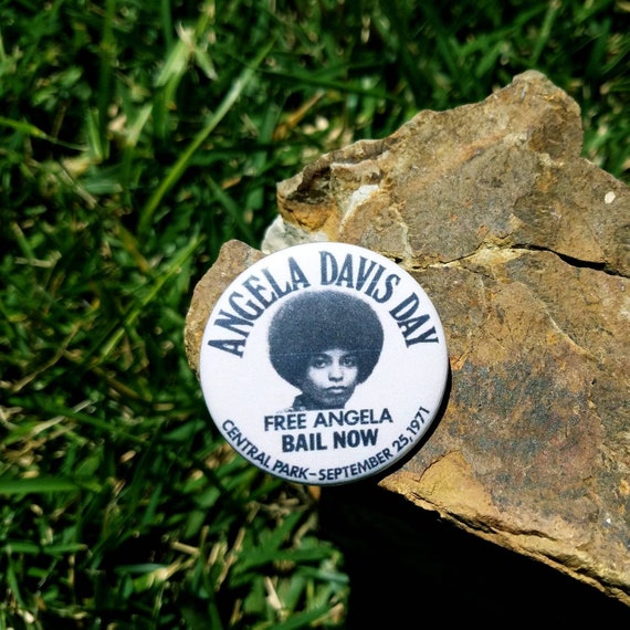 Angela Davis Day Pin