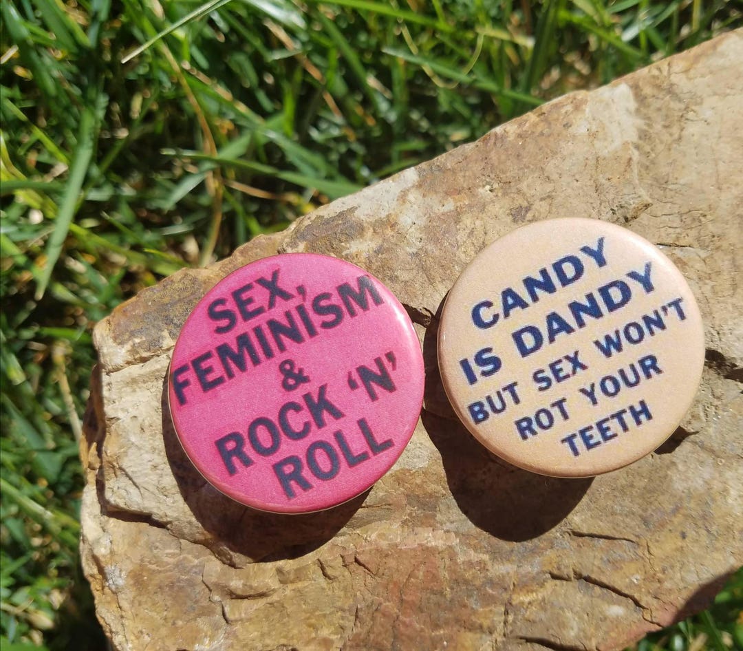 Vintage Style Sex Pin Set - Etsy