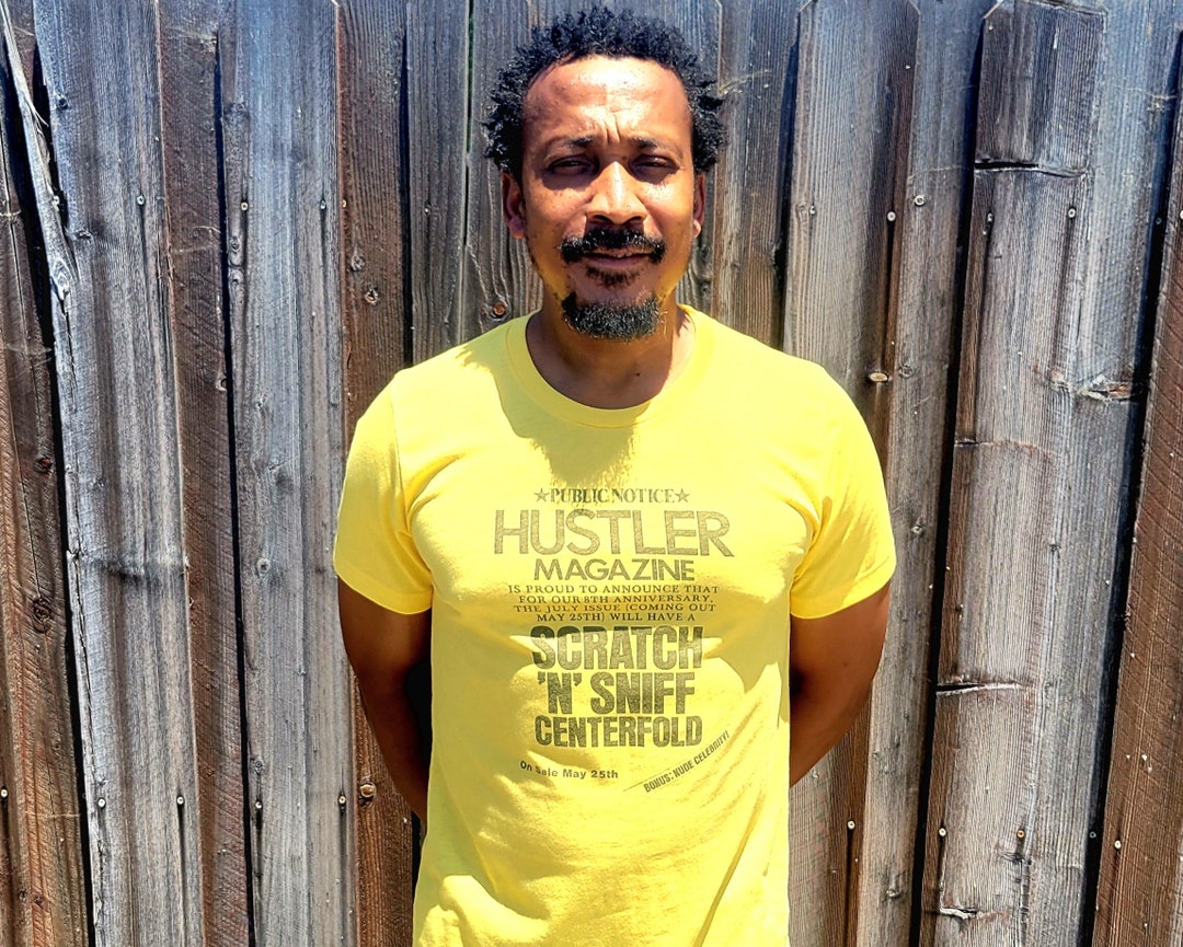 Hustler Scratch N Sniff Shirt - Etsy