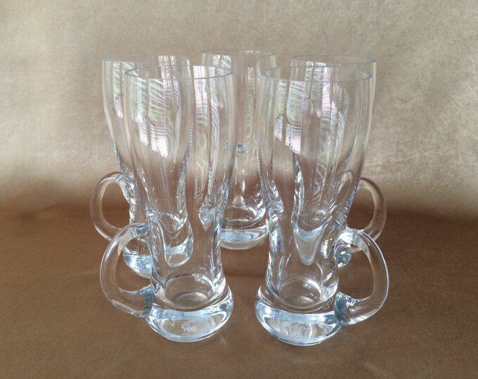 Krosno Glassware Crystal Irish Coffee Polish Crystal Petite Etsy